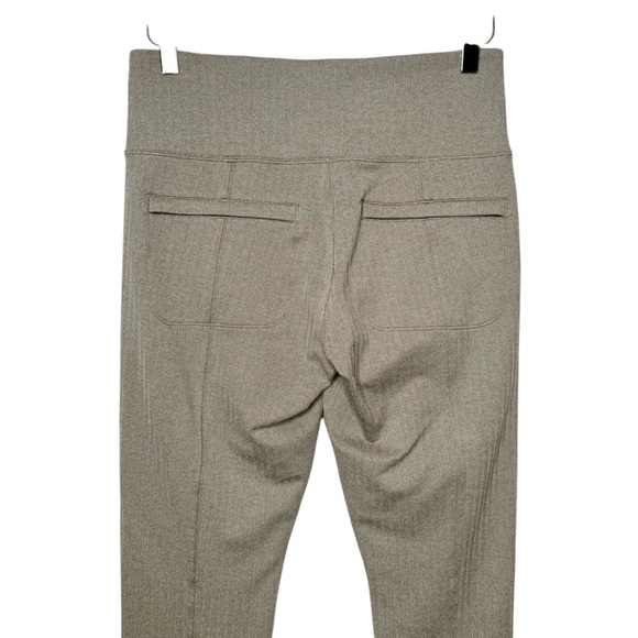 Athleta Delancey Tan Herringbone Women’s Leggings Sz M - Picture 11 of 13